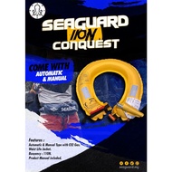 SEAGUARD Conquest 110N - Inflatable Life Jacket Waist Belt PFD  (Fishing Life Jacket)