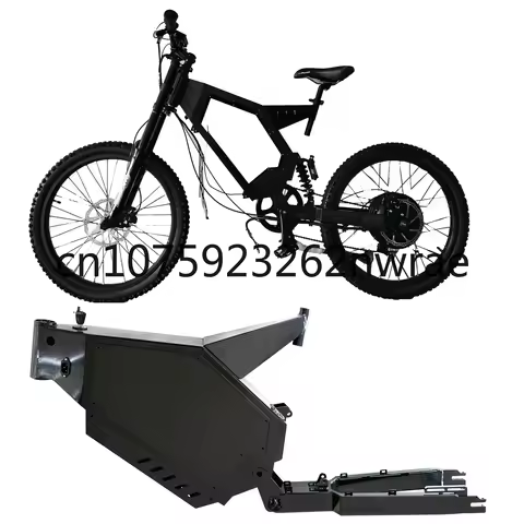 Full suspension enduro 3000watt 5000watt ebike frame, Other electric bicycle parts- Electric bike fr