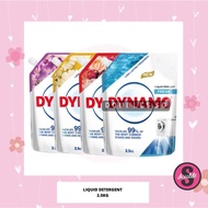 DYNAMO Liquid Power Gel Detergent Refill Anti-Bacterial Colour Care Touch DownyRegularFresher 2.5kg