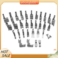 31 PCS Presser Foot Set 2 Change Screw Auxiliary Upper Feet Device for Singer Brother Juki Industria