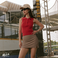 METCH Essential Skort - Rustic Taupe