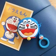 For Airpods Pro 3/Pro 2/Pro/1 2 3 4 ANC case cover cute Cartoon Doraemon soft portable
