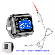 LASTEK Home laser glucose monitor wrist cold laser blood pressure balance watch Anti Hypertension