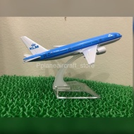 Steel Plane Model B777 New Year Gift