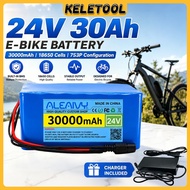 24V 30Ah 7S3P 18650 Li-ion Battery Pack 29.4V 30000mAh electric bicycle/lithium-ion battery 2A charg
