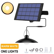 1234 Head LED Solar Pendant Light Outdoor Indoor Solar Lamps with IP65 Waterproof Wall Lamp Suitable for Home Lighting