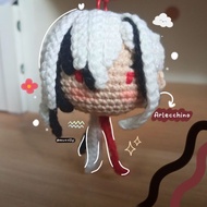 GANTUNGAN Genshin Impact Arlecchino Knitted Keychain