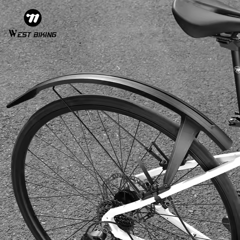 WEST BIKING Bicycle Fender Widen Lengthen Quick Release Front Rear Fenders MTB Road Bike Mudguard Fi