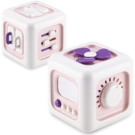 SOCBTNSO Busy Cube, Toys for 1 Year Old Girl Gifts, Montessori for Baby Girl, Travel Toys for Toddle