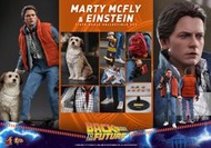 Hot Toys MMS573 回到未來 馬蒂·麥佛萊＆愛因斯坦 Marty McFly and Einstei