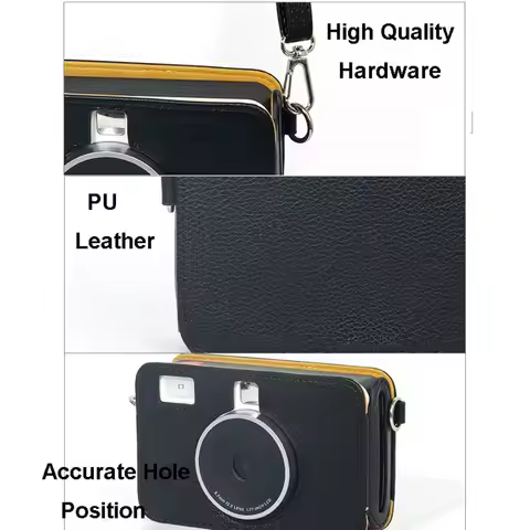 PU Leather For Kodak Mini Shot 2 Retro C210R Instant Camera Case Anti Scratch Shockproof Protective 