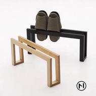 KAYU Shoe Rack Minimalist Wooden Sleeper Slipper Rack Slipper Holder Shoe Holder Wooden Shelf Minima