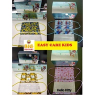 【KL Rdy Stock][EASYCARE /ADULT HIJAB/KIDS FACE MASK]  3 Ply MASK BFE &lt;95% Disposable HEADLOOP Face Mask With Box