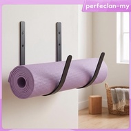 [PerfeclanMY] Space-Saving Exercise Mat Mat Holder | Metal, exercise mat Mat Wall Mount, for Home Gy