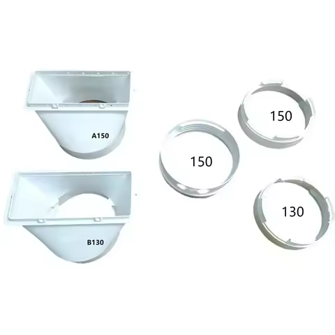 Exhaust Duct Interface For Haier Portable Air Conditioner Hose Tube Connector PP 15cm 13cm For Haier
