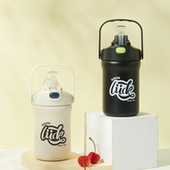 BONBOX White Stainless Steel Drinking Water Bottle 500ml Stainless Steel Tumbler 304 Press Water Bot