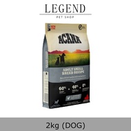 Acana Adult Small Breed Dogs Food - 2kg (DOG - GREY )