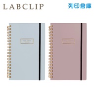 [Japanese Stationery] LABCLIP KEYNOTE 22A-MTNT06 B6 6mm Horizontal Line 120 Pages Elastic Band Ultra