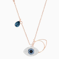 สร้อยคอ Swarovski Symbolic Evil Eye Pendant สวารอฟสกี้ สร้อยคอจี้รูปตา ของแท้ 100% ของขวัญสำหรับคนพิ