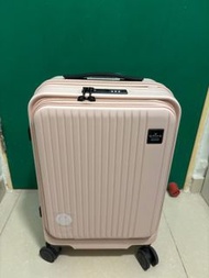 Hallmark 前開式 前揭式 粉紅色20吋行李箱