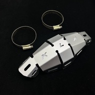 สำหรับ KAWASAKI KLX300R KLX230S KLX230R KLX250S KLX250SF KLX CNC อุปกรณ์ป้องกันความร้อนท่อไอเสีย