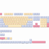 keycaps 143pcs ปุ่มกดเกมคอนโซล XDA PBT สไตล์ย้อนยุคสำหรับแป้นพิมพ์เครื่องกล