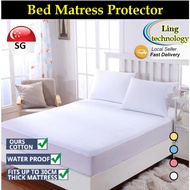 HALETY Waterproof Bedsheet Cover Bed Sheet Mattress Protector waterproof mattress super single queen king bed sheet