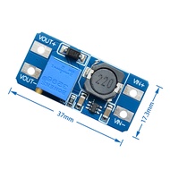 โมดูลเพิ่มกำลังไฟ DC-DC MT3608แผ่นกดบูทส์2A ผลผลิตสูงสุด28V ปรับได้สำหรับ Arduino