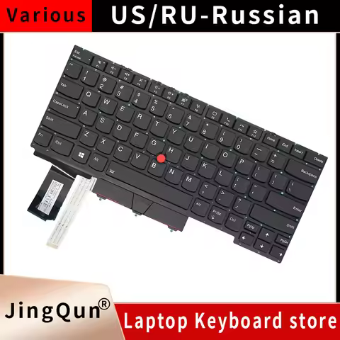 RU/US Keyboard for Lenovo ThinkPad E14/R14/S3 Gen 2 E14 2nd Gen2 Gen3 Gen4/R14 Gen 2 E14 2nd Gen 2/E