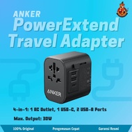 Anker PowerExtend Anker USB-C Travel Adapter, 30W A9212 Official Warranty