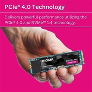 Kioxia LSE10Z001TG8 Exceria Pro NVME M.2 1TB SSD, PCIe 4.0 x4