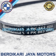 FANBELT 4PK866 FAN BELT AC BMW E39 E46 M54 E60 E61 E65 X3 E83 X5 E53 Z4 E85 4PK 866 4 PK 866 4PK863 