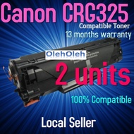 2units CRG325 CRG 325TONER LBP 6030 6000 6030w MF3010 MF 3010 LBP6030