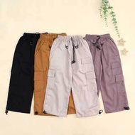 Ros cargo anak usia 1-13tahun bahan catton american drill tebal halus