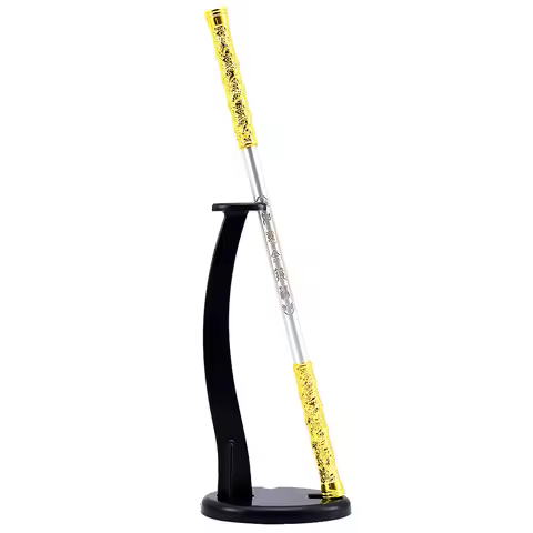 Cosplay Golden Wukong Ruyi Jingu Bang 3d Carving Ruyi Golden Hoop Stick For Game Lover Personal Coll