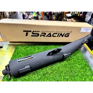 TS RACING SUPER BACK PRESSURE EXHAUST FOR YAMAHA LC135 V8 Fuel injection (35x35x35 mm) / (32x32x32mm