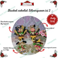 Imlek BUCKET COKLAT SILVERQUEEN BUKET COKLAT KADO