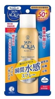 曼秀雷敦 - Sunplay Skin Aqua 超保濕水感防曬噴霧SPF50+ PA++++ 150ml(新舊包裝隨機出貨)