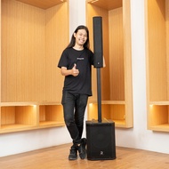 River Acoustics G12 River G12 ลำโพงคอลัมน์แอคทีฟ ซับ 12 นิ้ว มิกเซอร์ในตัว 3 ช่อง บลูทูธ ATProsound