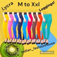 Leggings Lycra Stretchable Leggings  Women High waist seluar tight perempuan yoga pants seluar fit s