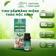Tinh Dầu Răng Miệng Thảo Mộc Xanh FML family Làm Sạch Mảng Bám Thơm Miệng Hiệu Quả Lọ 10ml