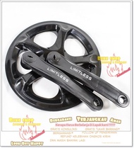 Crank Single Speed Limitles Double Cover 52T Seli Mtb Dll Gir Sepeda