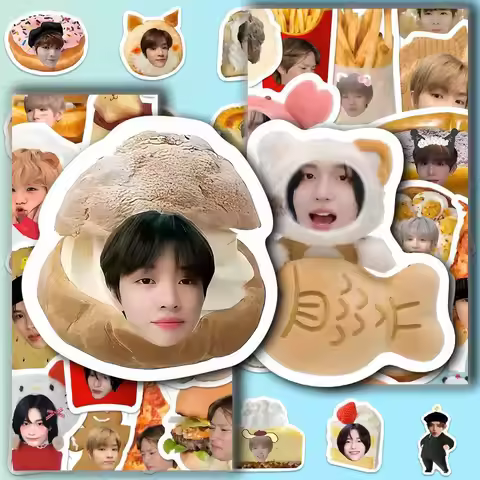 62 New Kpop RIIZE Men's Group Headshot Stickers Cute SHOTARO EUNSEOK SUNGCHAN WONBIN SOHEE ANTON Foo