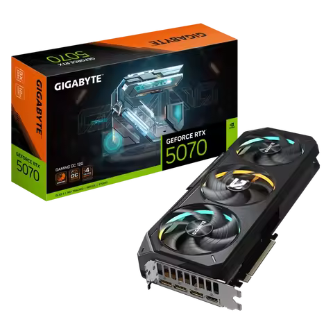 GIGABYTE RTX 5070 GAMING OC 12G GDDR7 Gaming Graphics Card