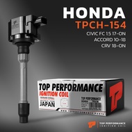 คอยล์จุดระเบิด HONDA CIVIC FC 1.5 17-ON / ACCORD 10-18 / CRV 18-ON - L15B ตรงรุ่น 100% - TPCH-154 - 