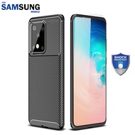 Samsung Galaxy S20 FE | Note20 Note 20 Ultra 5G Carbon Fiber Flexible Soft Case Back Cover