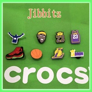 Crocs NBA Jibbitz for Men Jibbitz for Crocs for Men Kobe Jibbitz James Jibbitz DIY