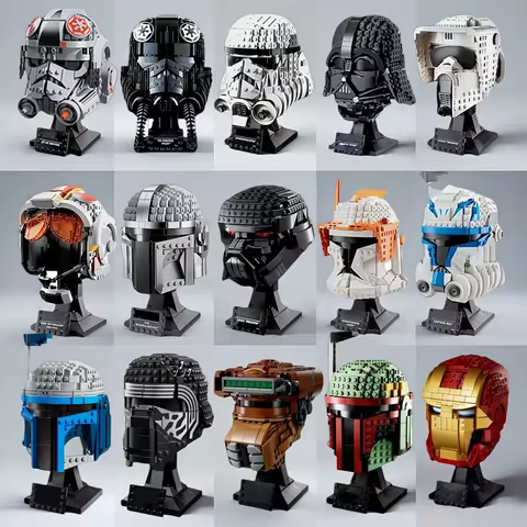 In Stock 75274 75276 The Mandalorian Darth Vader Luke Skywalker TIE Fighter Pilot Building Blocks Br