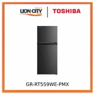 Toshiba GR-RT559WE-PMX 411L 2 Doors Fridge