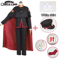 [LXYH- COSER KING] Anime Cosplay Costume Toilet-Bound Hanako-kun/Jibaku Shounen Hanako-kun ชุดคอสเพลย์ ชุดคอสเพลย์สำหรับชาย สูท